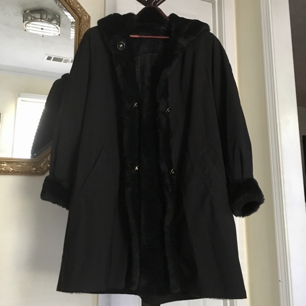 St.John fur coat